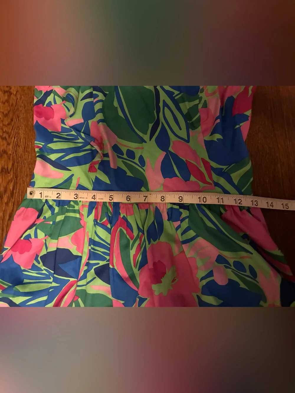 J. Crew One Shoulder Ruffle Floral Green Belted Dress - Size 2